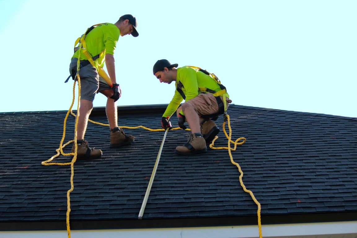 Professional fascia and soffit installation on a Fort Wayne home